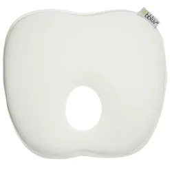 Bbluv Pillows & Head Support*Pilo Ergonomic Headrest for Baby, Pearl White