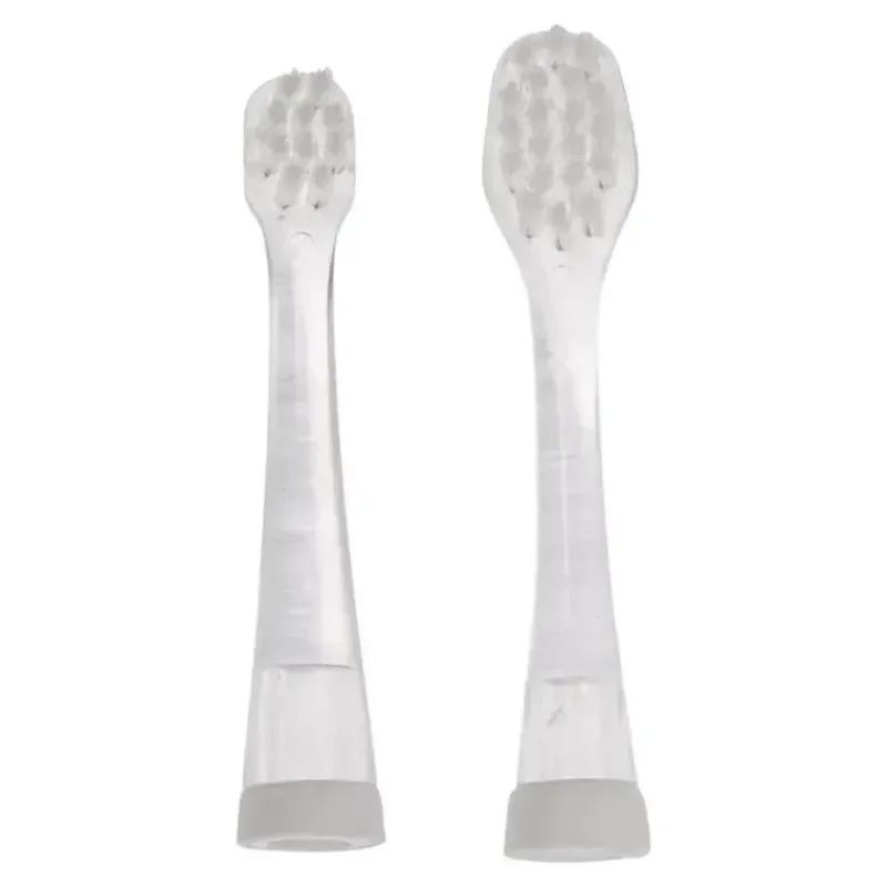 Bbluv Oral & Nasal Care*Sonik 2-Stage Sonic Toothbrush for Babies & Toddlers, White/Acqua