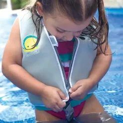 Bbluv Baby Swimming Clothes*Bblüv Näj - Evolutive Neoprene Swim Vest, Grey