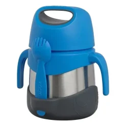 BBox Food Jars & Snack Cups|Dishes, Utensils & Food Containers*B.box - Blue Slate Insulated Food Jar with Spork