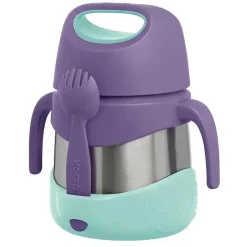 BBox Food Jars & Snack Cups|Dishes, Utensils & Food Containers*B.box - Lilac Pop Insulated Food Jar with Spork