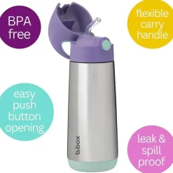 BBox Insulated Cups|Dishes, Utensils & Food Containers*B.box - 16.9Oz Lilac Pop Insulated Drink Bottle