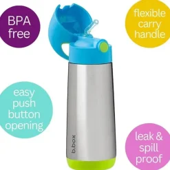 BBox Insulated Cups|Dishes, Utensils & Food Containers*B.box - 16.9Oz Ocean Breeze Insulated Drink Bottle