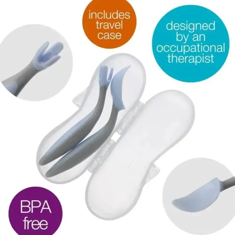 BBox Utensils & Accessories|Dishes, Utensils & Food Containers*B.box - Toddler Cutlery Bubblegum Set