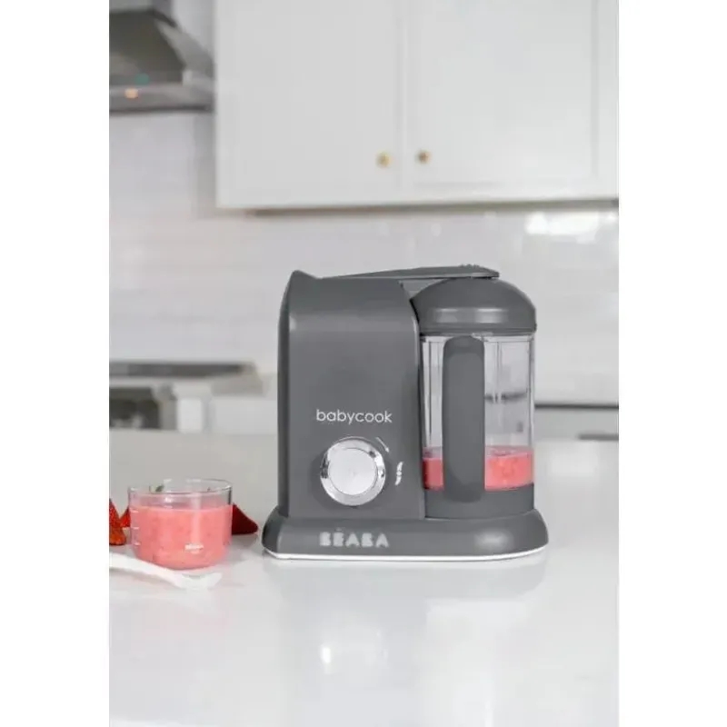 Béaba Cool Baby Products|Processors, Blenders & Juicers*Beaba - Babycook Solo Homemade Baby Food Maker, Charcoal