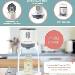 Beaba Gifts Over $50|Bottle Warmers*- Bib'Expresso Fast Water Warmer, Cloud
