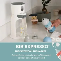 Beaba Gifts Over $50|Bottle Warmers*- Bib'Expresso Fast Water Warmer, Cloud