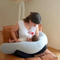 Beaba Nursing Pillows*- Big Flopsy Pregnancy & Nursing Pillow, Heather Grey