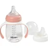Beaba Straw, Sippy & Training Cups|Dishes, Utensils & Food Containers*- 2-in-1 Bottle To Sippy Learning Cup, Rose