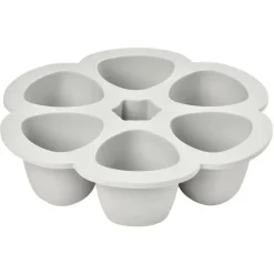 Beaba Food Storage*- Multiportions Silicone Baby Food Storage Container, Cloud
