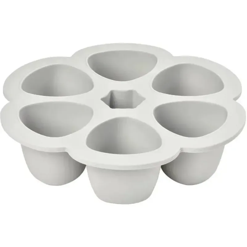 Beaba Food Storage*- Multiportions Silicone Baby Food Storage Container, Cloud