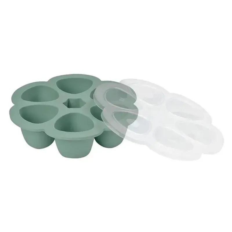 Beaba Food Storage*- Multiportions Silicone Baby Food Storage Container, Sage