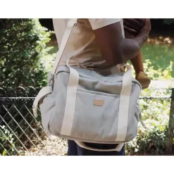 Beaba Diaper Backpacks*- Paris Diaper Bag, Large Capacity, Gray