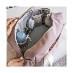 Beaba Diaper Backpacks*- Paris Diaper Bag, Large Capacity, Pink