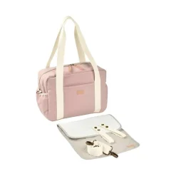 Beaba Diaper Backpacks*- Paris Diaper Bag, Large Capacity, Pink