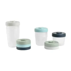 Beaba Food Storage*- 8Pk Baby Food Storage Clip Containers