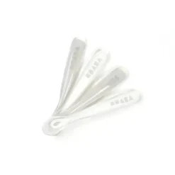 Beaba Utensils & Accessories|Dishes, Utensils & Food Containers*- 4Pk First Stage Silicone Spoons, Cloud