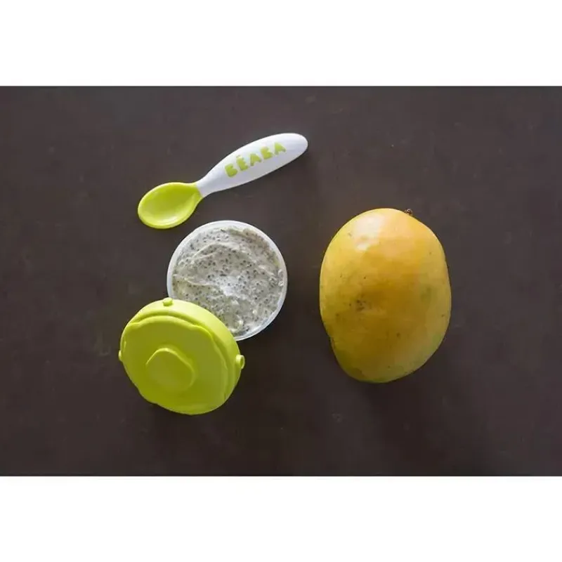 Béaba Utensils & Accessories|Dishes, Utensils & Food Containers*Beaba - 2Pk Second Stage Ergonomic Cutlery, Rose