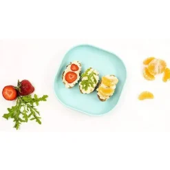 Beaba Plates & Bowls|Dishes, Utensils & Food Containers*- 4Pk Silicone Meal Set, Peacock