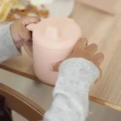 Beaba Straw, Sippy & Training Cups|Dishes, Utensils & Food Containers*- Silicone Training Cup, Rose