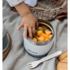 Béaba Food Jars & Snack Cups|Dishes, Utensils & Food Containers*Beaba - Stainless Steel 16 Oz Jar, Cloud