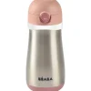 Beaba Insulated Cups|Dishes, Utensils & Food Containers*- Stainless Steel Kids Water Bottle, Rose