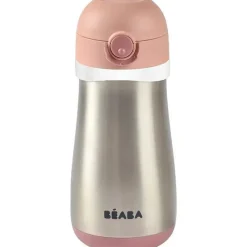 Beaba Insulated Cups|Dishes, Utensils & Food Containers*- Stainless Steel Kids Water Bottle, Rose