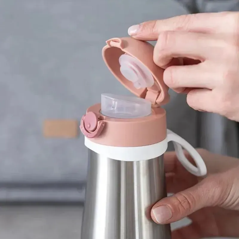 Beaba Insulated Cups|Dishes, Utensils & Food Containers*- Stainless Steel Kids Water Bottle, Rose