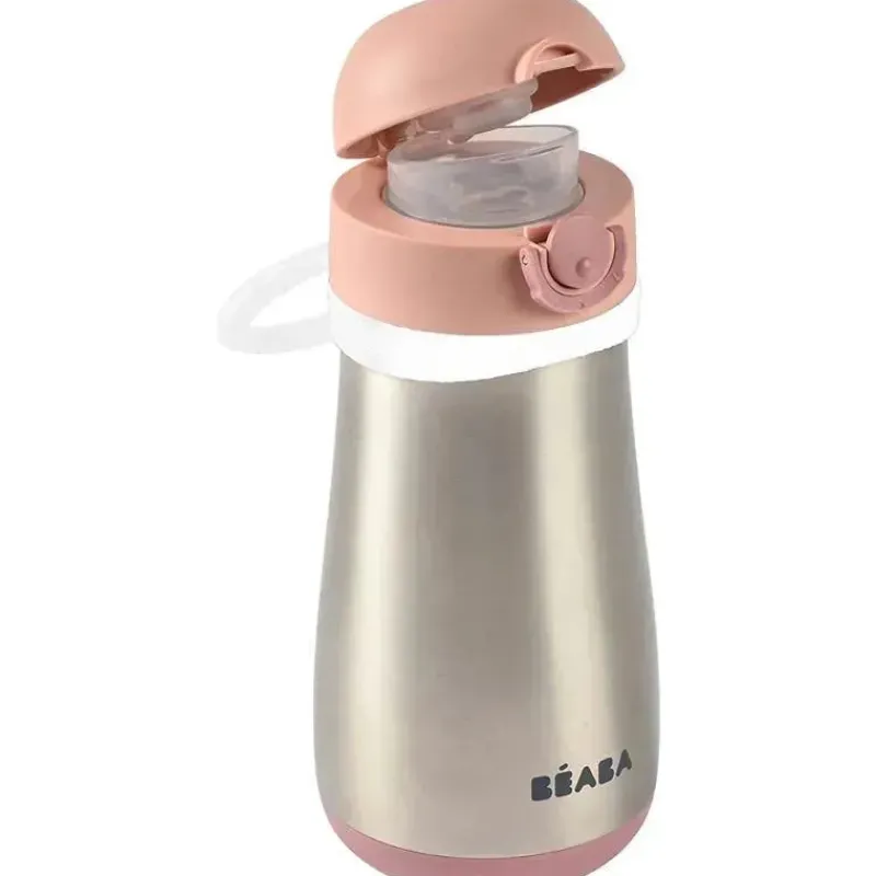 Beaba Insulated Cups|Dishes, Utensils & Food Containers*- Stainless Steel Kids Water Bottle, Rose