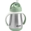 Beaba Straw, Sippy & Training Cups|Dishes, Utensils & Food Containers*- Stainless Steel Straw Sippy Cup, Sage