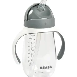 Beaba Straw, Sippy & Training Cups|Dishes, Utensils & Food Containers*- Straw Sippy Cup, Charcoal