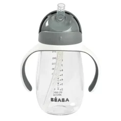 Beaba Straw, Sippy & Training Cups|Dishes, Utensils & Food Containers*- Straw Sippy Cup, Charcoal
