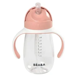 Beaba Straw, Sippy & Training Cups|Dishes, Utensils & Food Containers*- Straw Sippy Cup, Rose
