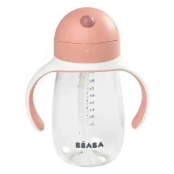 Beaba Straw, Sippy & Training Cups|Dishes, Utensils & Food Containers*- Straw Sippy Cup, Rose