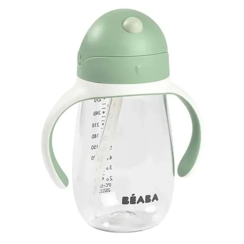 Beaba Straw, Sippy & Training Cups|Dishes, Utensils & Food Containers*- Straw Sippy Cup, Sage