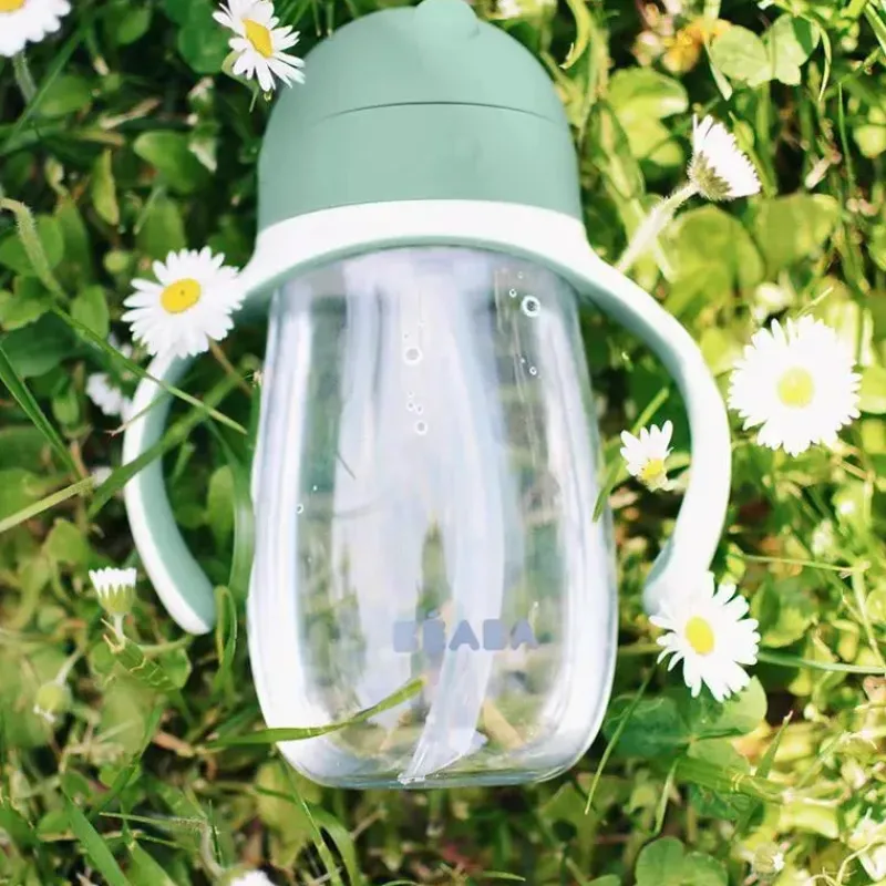 Beaba Straw, Sippy & Training Cups|Dishes, Utensils & Food Containers*- Straw Sippy Cup, Sage