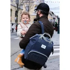 Beaba Diaper Backpacks*- Wellington Diaper Bag Backpack, Navy