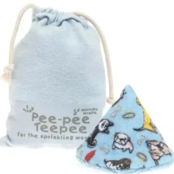 Beba Bean Potty Training*- Pee-Pee Teepee, Diaper Changing Accessory for Boys, Reusable, Diggity Dog