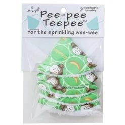 Beba Bean Potty Training*- Pee-Pee Teepee Cellophane Bag, Lil Monkey, Green
