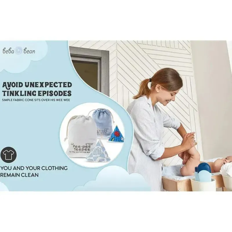 Beba Bean Baby Underwear*- 5Pk Pee-Pee Teepee Cellophane Soccer