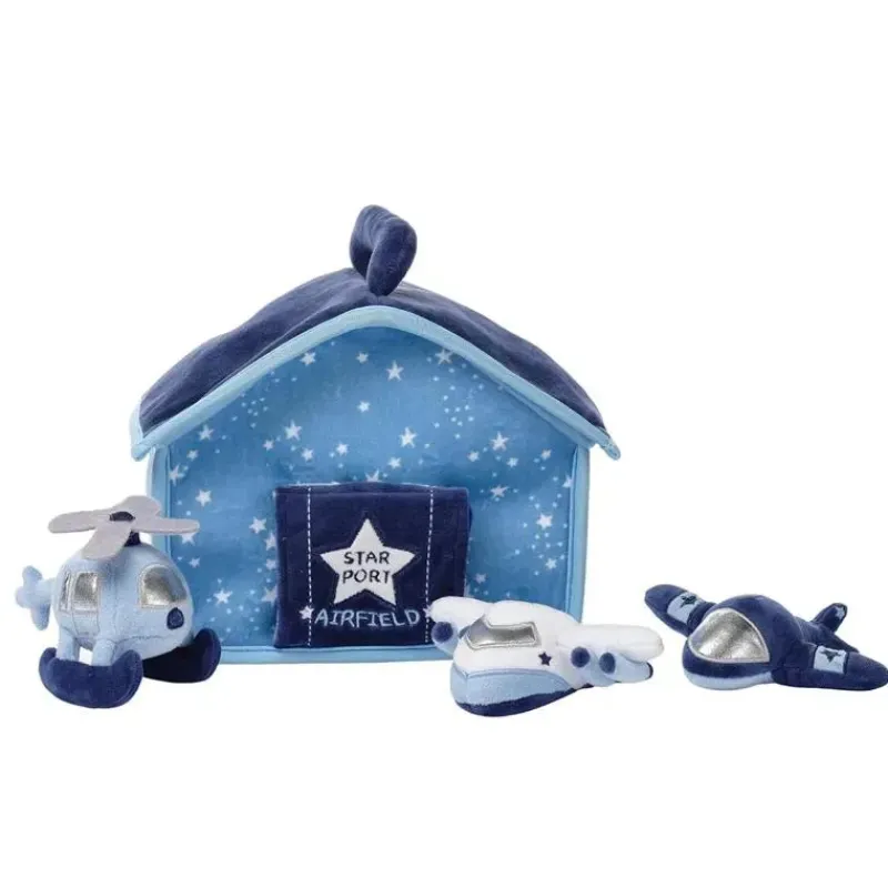 Lambs u0026 Ivy Bedding Sets*Bedtime Originals - Little Aviator Airplane Plush Set - 4 Pc Set