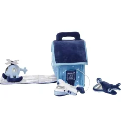 Lambs u0026 Ivy Bedding Sets*Bedtime Originals - Little Aviator Airplane Plush Set - 4 Pc Set