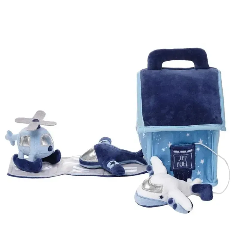 Lambs u0026 Ivy Bedding Sets*Bedtime Originals - Little Aviator Airplane Plush Set - 4 Pc Set