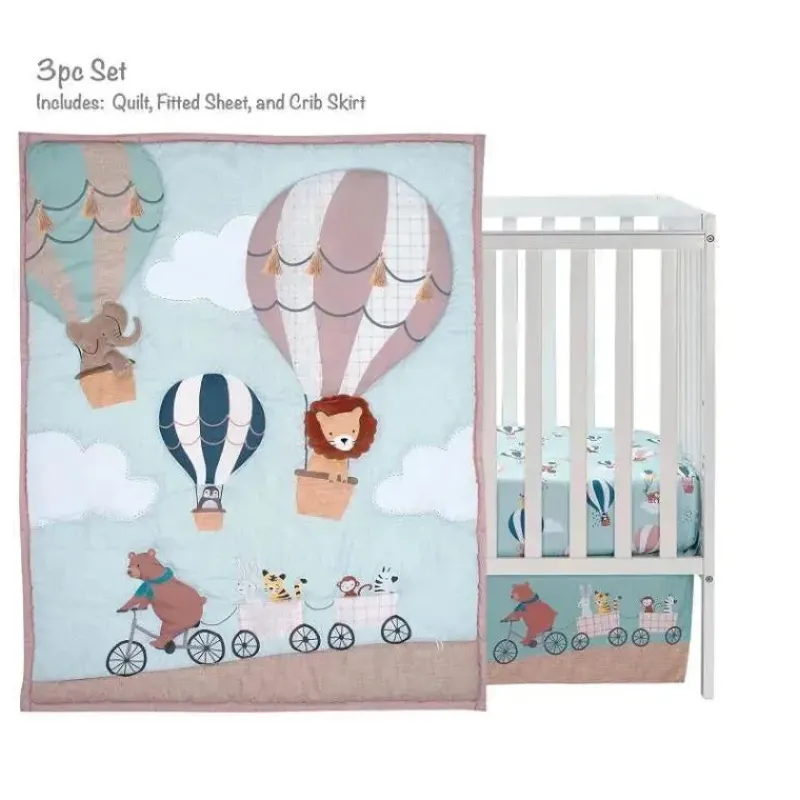 Lambs u0026 Ivy Bedding Sets*Bedtime Originals - 3Pk Up Up And Away Bedding Set