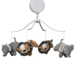 Lambs u0026 Ivy Mobiles|Crib Mobiles*Bedtime Originals Jungle Fun Musical Baby Crib Mobile, Lion/Elephant