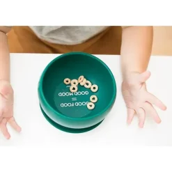 Bella Tunno Suction Plates & Bowls|Dishes, Utensils & Food Containers*- Good Food, Good Mood Wonder Bowl, Green