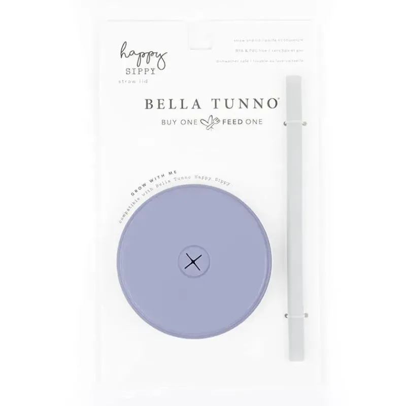 Bella Tunno Straw, Sippy & Training Cups|Dishes, Utensils & Food Containers*- Happy Sippy Straw Lid, Purple