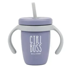 Bella Tunno Straw, Sippy & Training Cups|Dishes, Utensils & Food Containers*- Happy Sippy Straw Lid, Purple