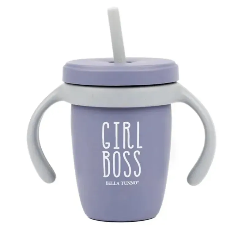 Bella Tunno Straw, Sippy & Training Cups|Dishes, Utensils & Food Containers*- Happy Sippy Straw Lid, Purple