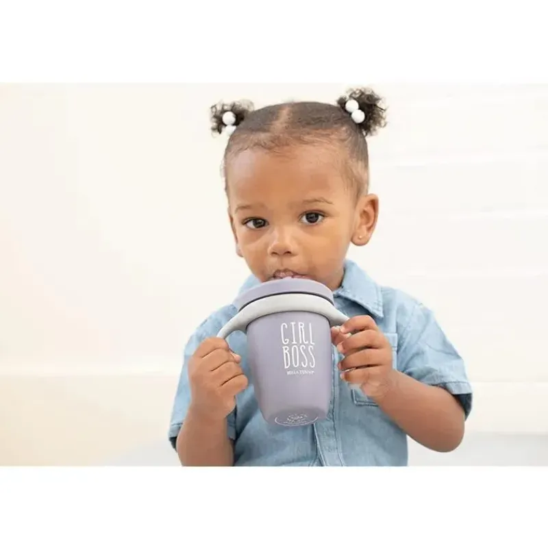 Bella Tunno Straw, Sippy & Training Cups|Dishes, Utensils & Food Containers*- Happy Sippy Straw Lid, Purple